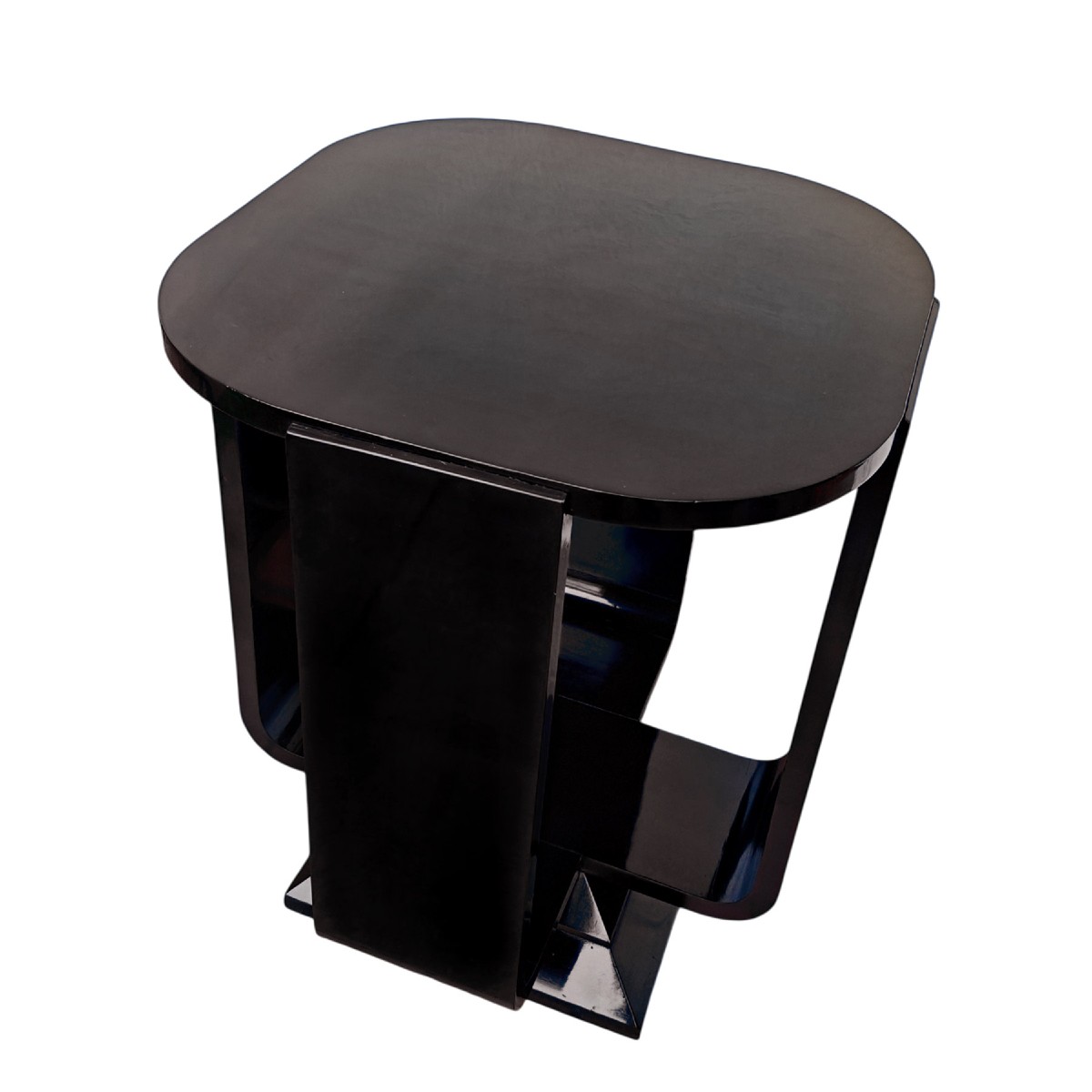 Art Deco High Side Table – France 1930-photo-4