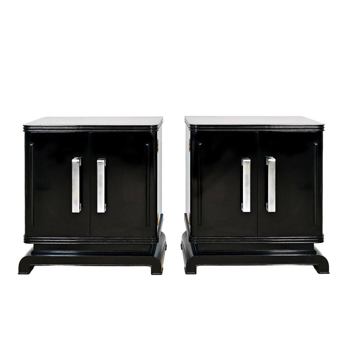 Pair Of Art Deco Bedside Tables – Barcelona 1930