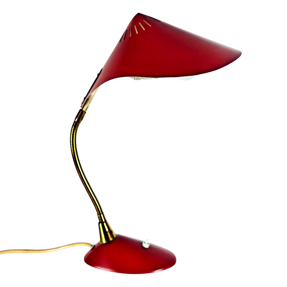 Lampe de bureau "Cobra" par frères Cosack – Allemagne 1955-photo-3