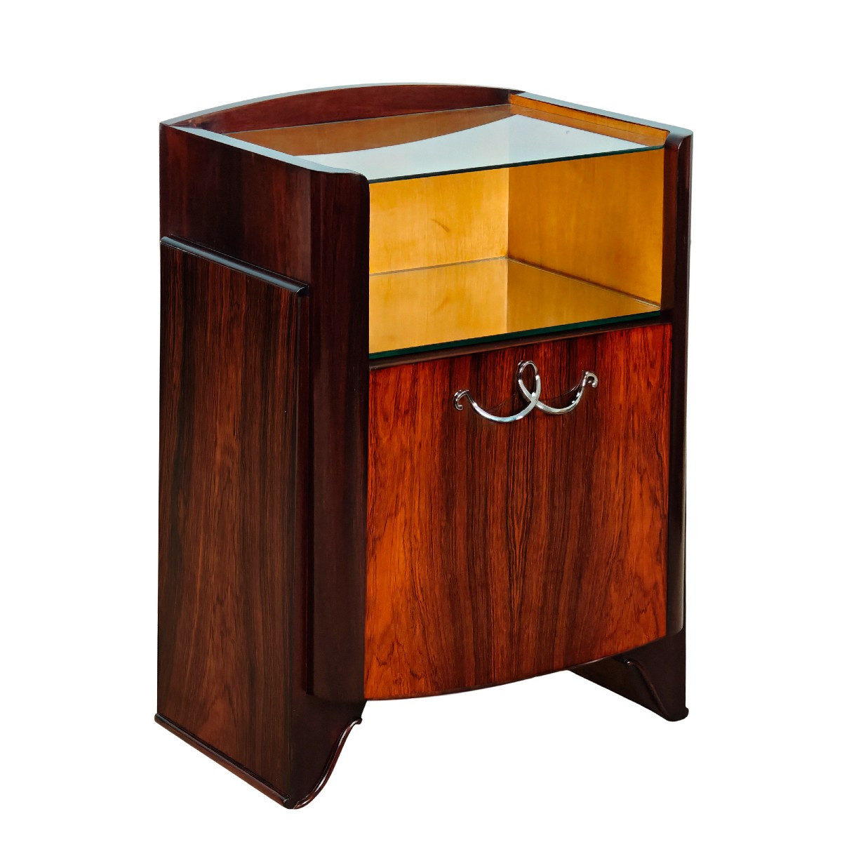 Pair Of Art Deco Bedside Tables – France 1920-25-photo-3