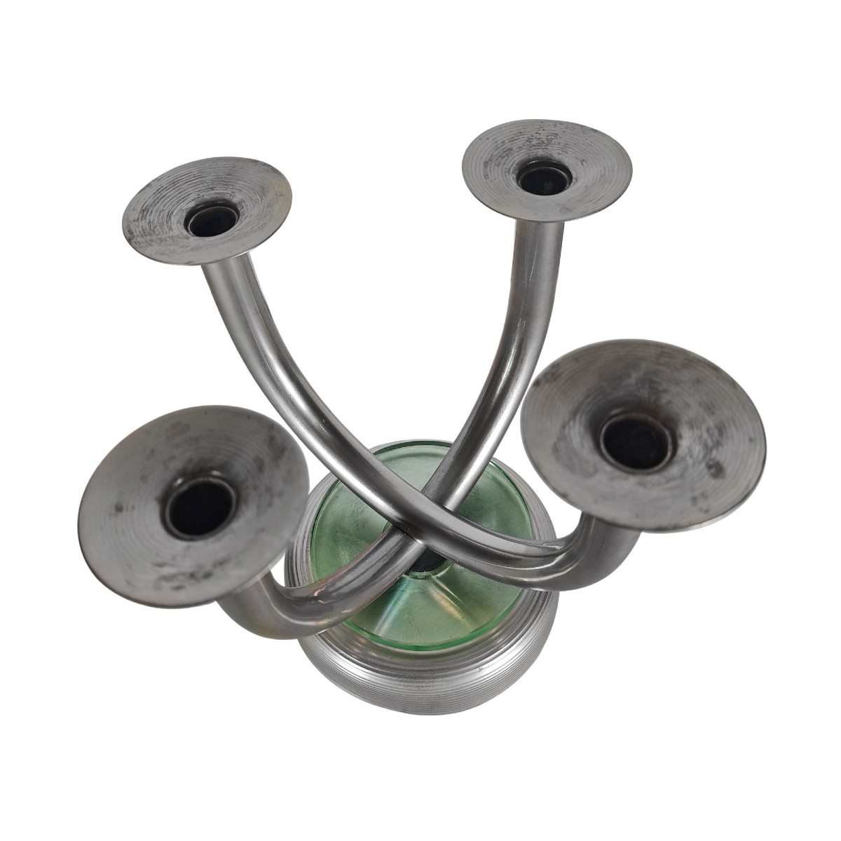 Pair Of Art Deco Candelabras – Switzerland 1930-photo-4