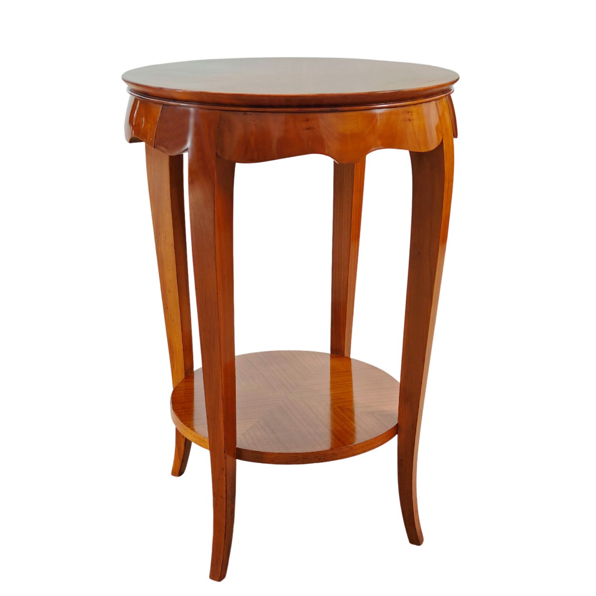 Pair Of Round Bedside Tables – France 1940-photo-4