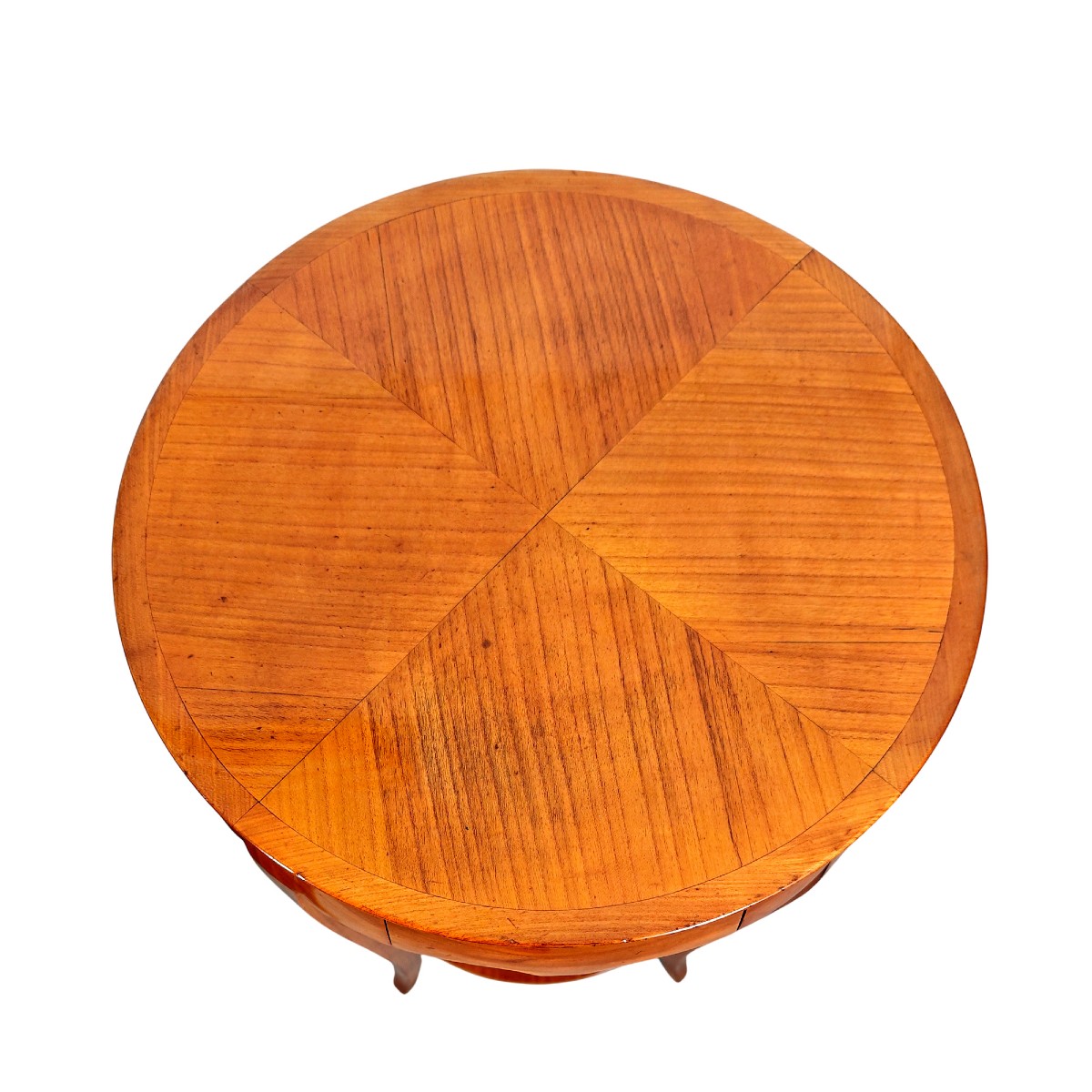 Pair Of Round Bedside Tables – France 1940-photo-2