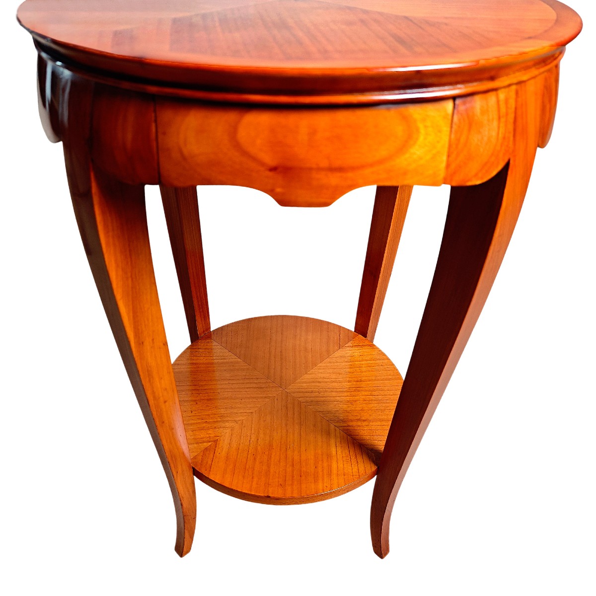 Pair Of Round Bedside Tables – France 1940-photo-5