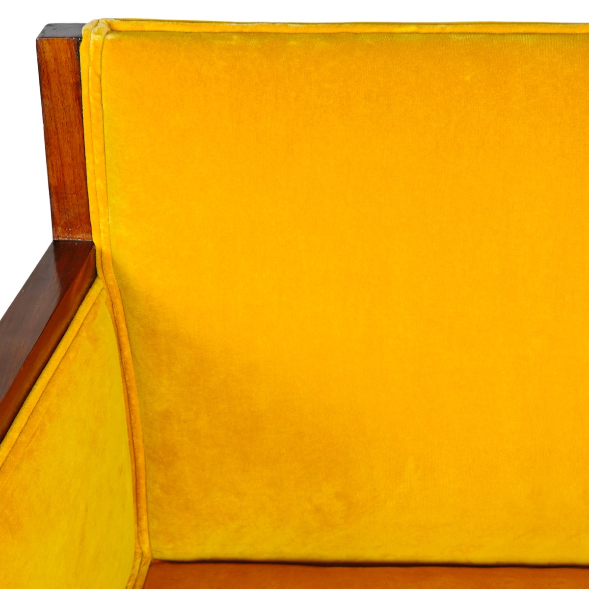 Art Deco Cubist Office Chair – France 1930-photo-4