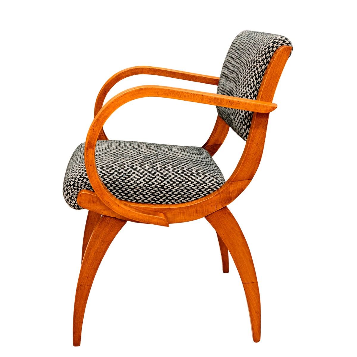 Pair Of Bridge Chairs By Stella – France 1950-photo-4