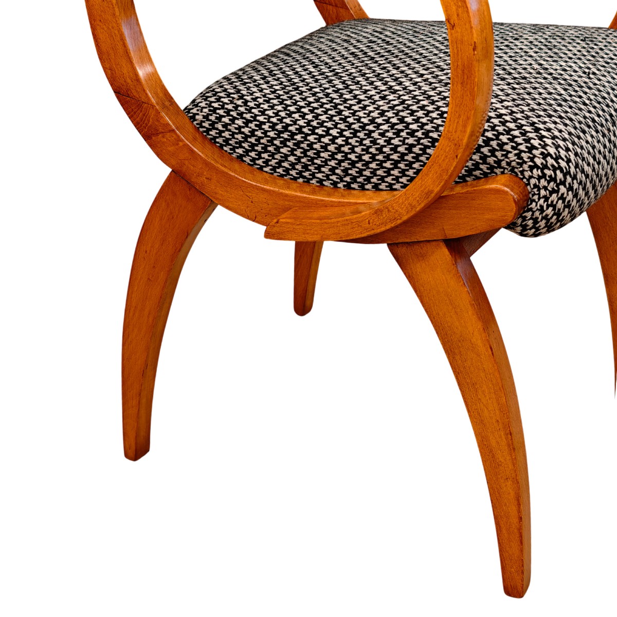 Pair Of Bridge Chairs By Stella – France 1950-photo-5