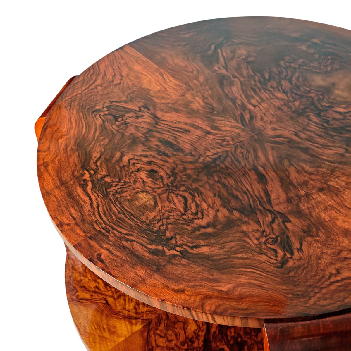 Art Deco Tripod Side Table – France 1930-photo-2