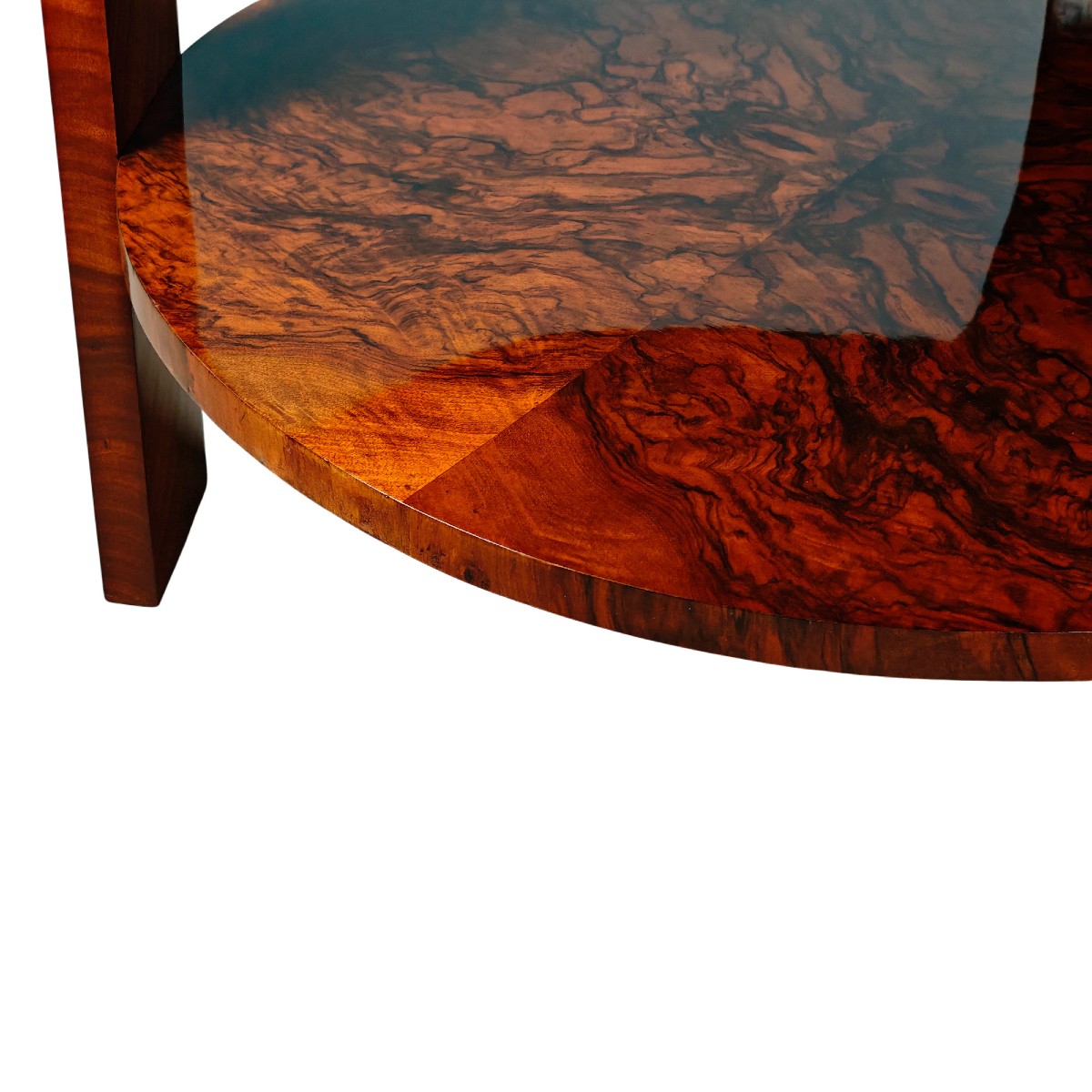 Art Deco Tripod Side Table – France 1930-photo-3