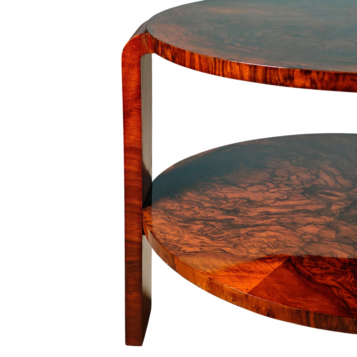 Art Deco Tripod Side Table – France 1930-photo-4