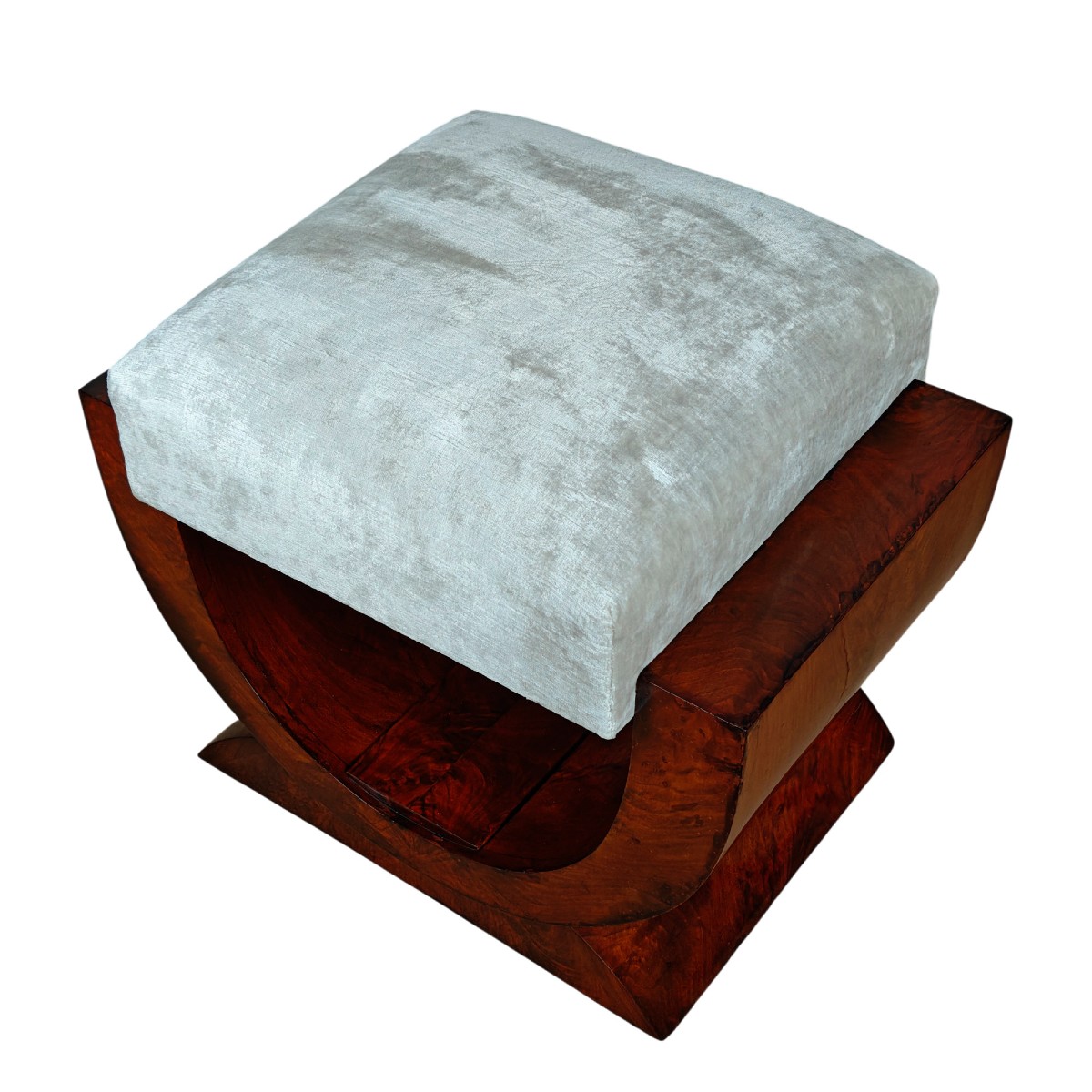 Art Deco "tulip" Pouf – France 1930-photo-4