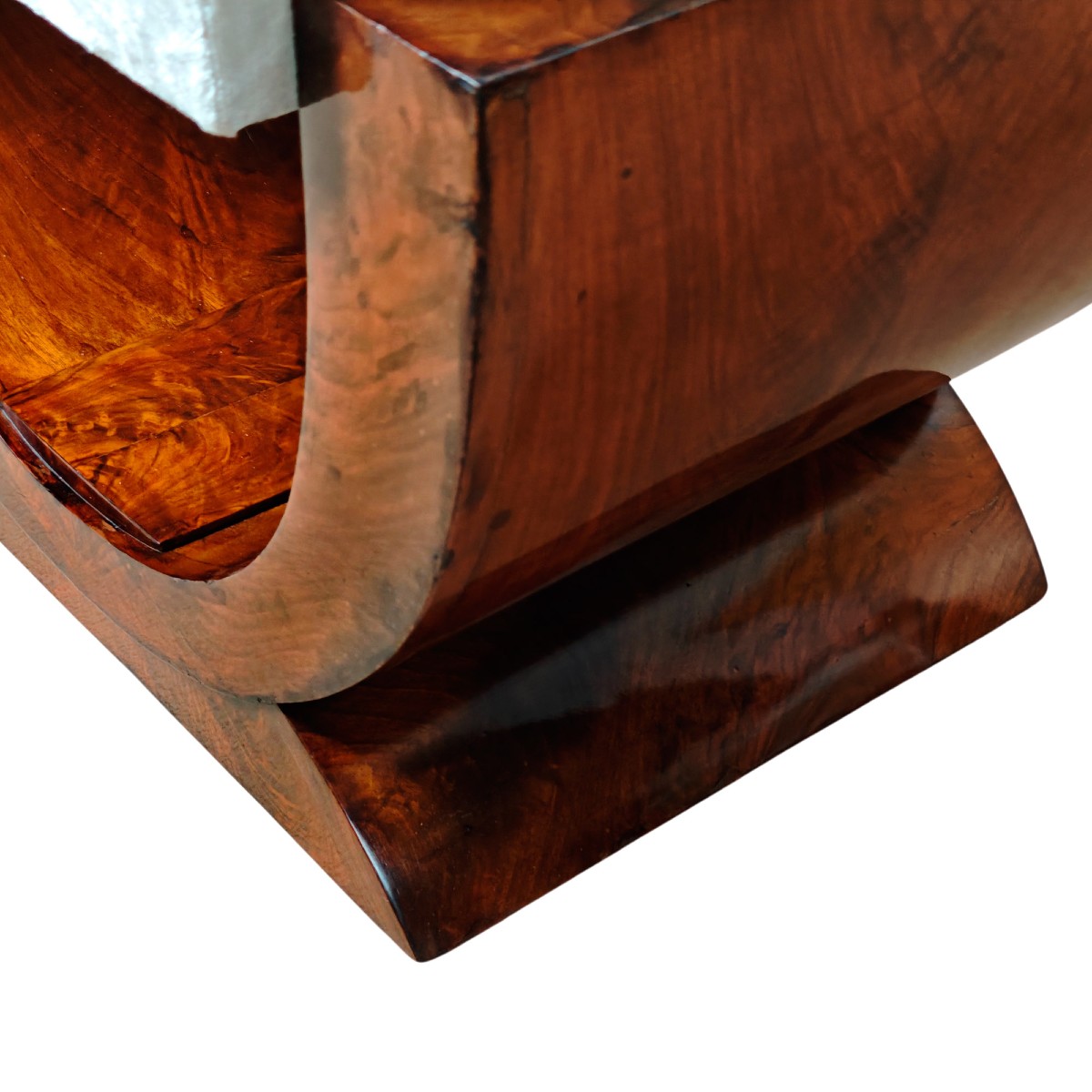 Art Deco "tulip" Pouf – France 1930-photo-3