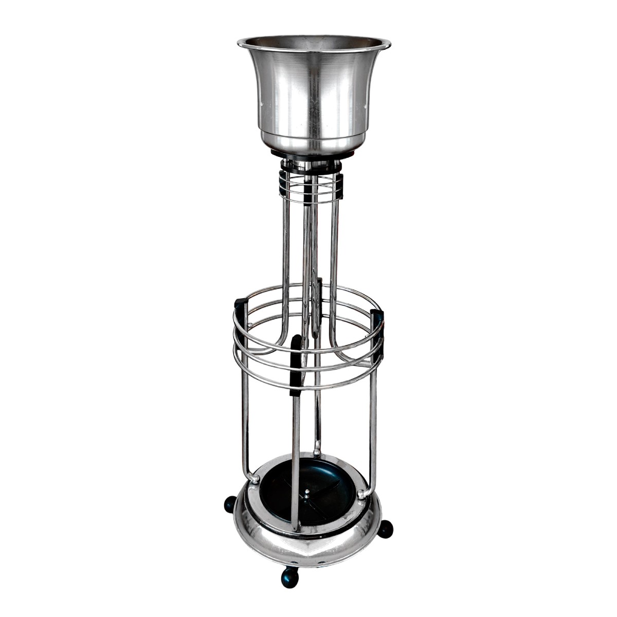 Art Deco Umbrella Stand And Planter By Demeyere – Belgium 1930-photo-2