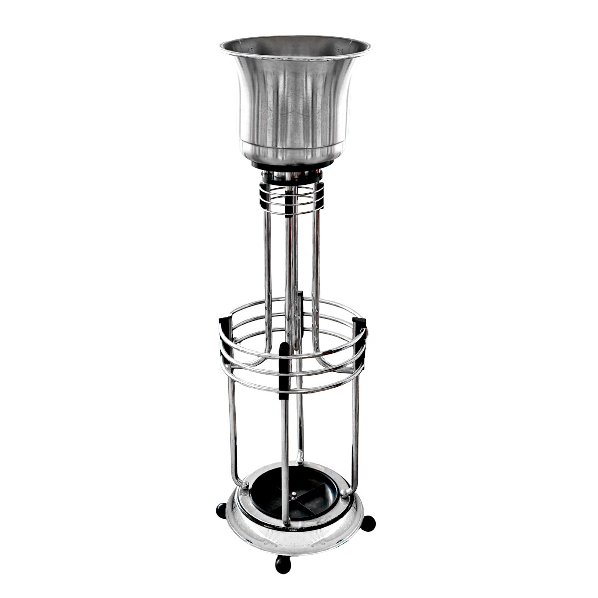 Art Deco Umbrella Stand And Planter By Demeyere – Belgium 1930-photo-3