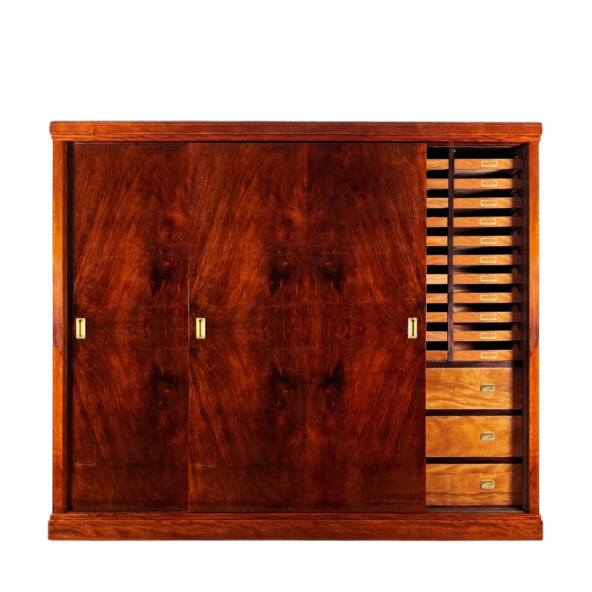 Grand meuble classeur Art Déco – Barcelone 1930