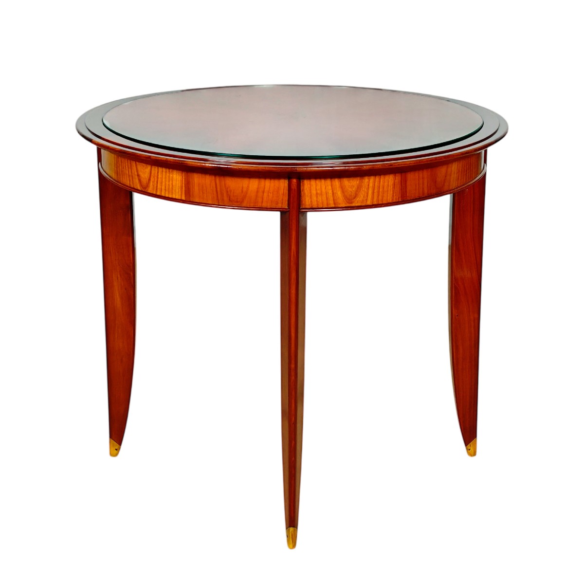 Cherry Wood Side Table – France 1940-photo-3