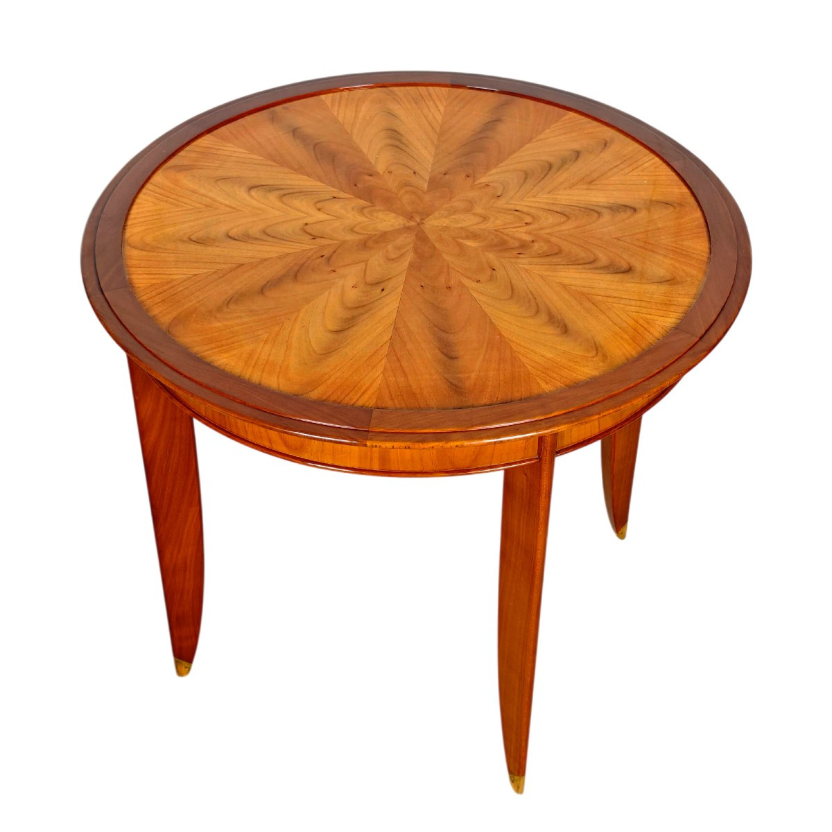 Cherry Wood Side Table – France 1940-photo-1