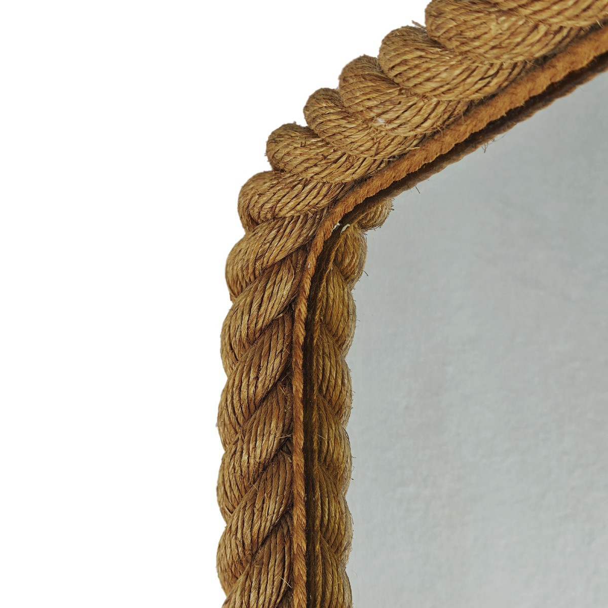 Grand miroir par Audoux-Minet – France 1950-photo-4