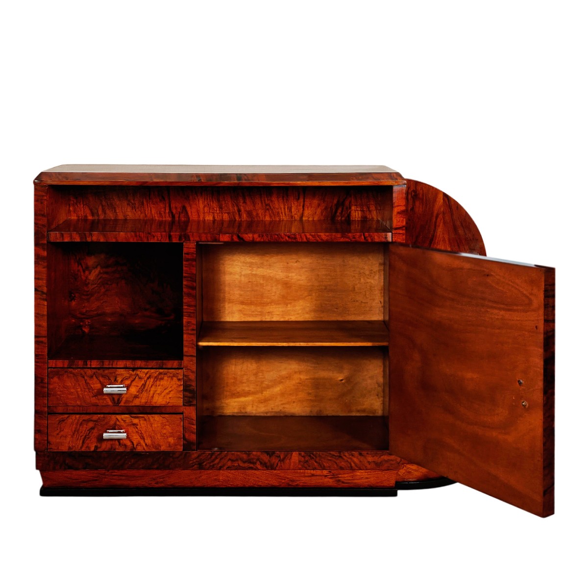 Petit meuble-bar Art Déco – Espagne 1930-photo-2