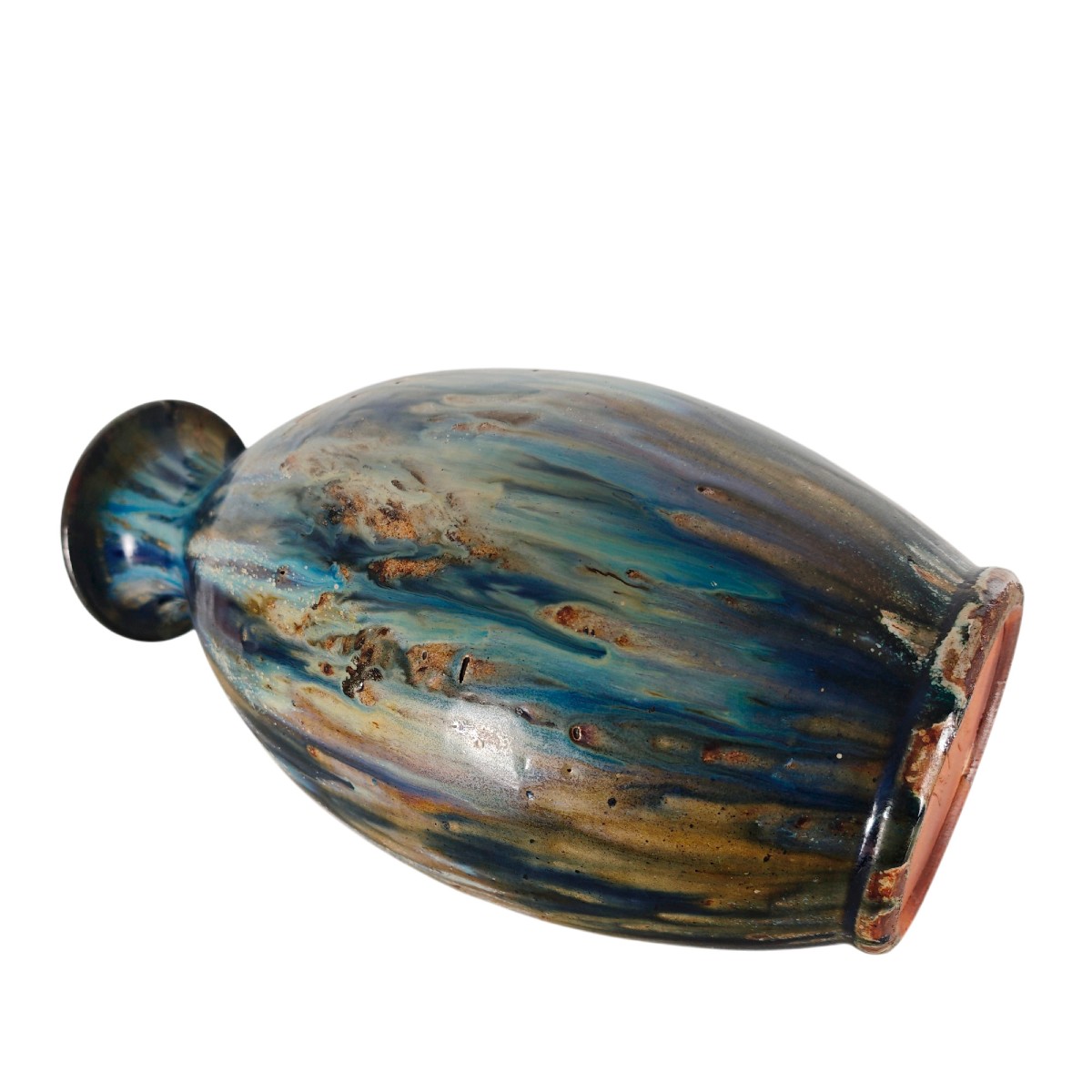 Vase By Grégoire Lebon - Belgium 1940-photo-3