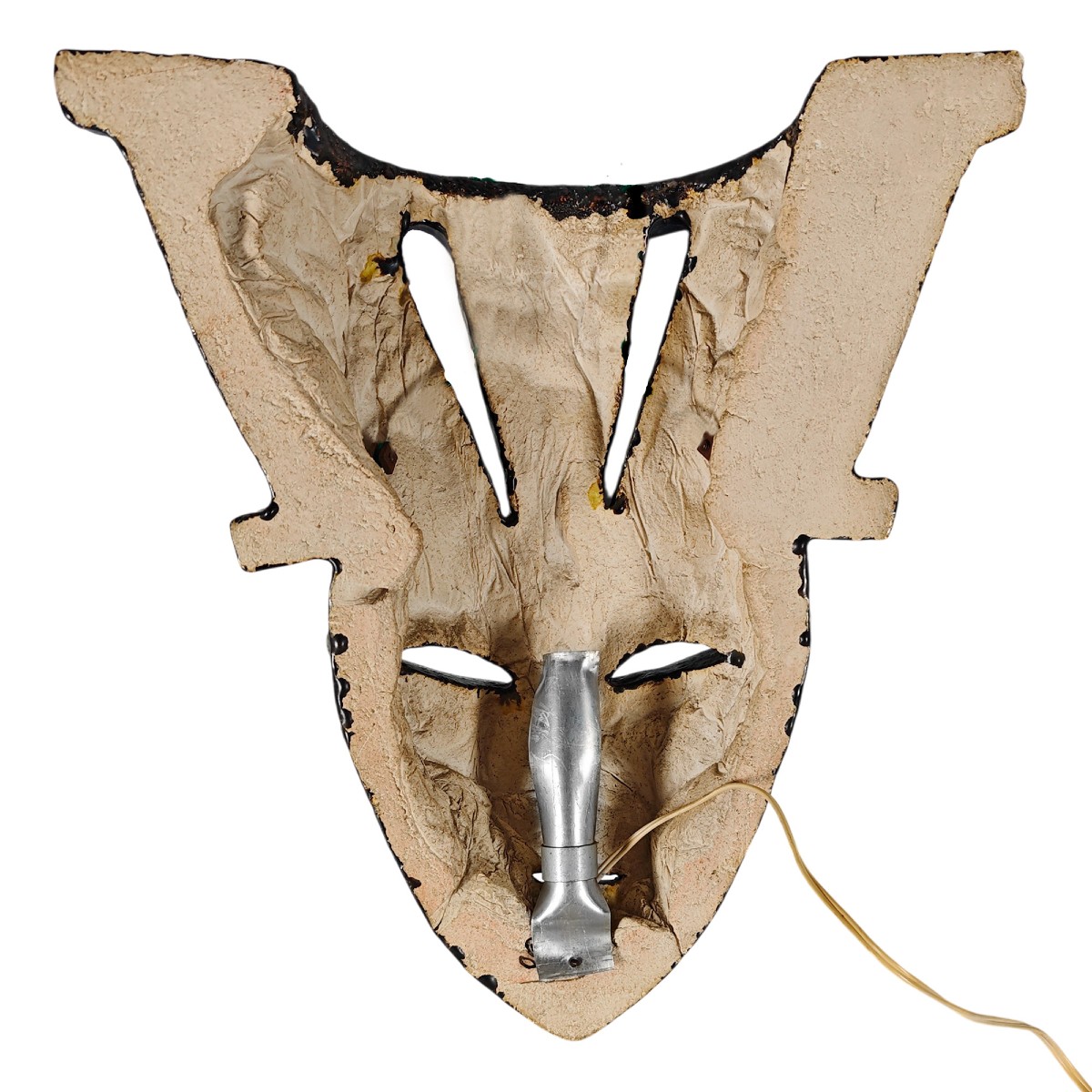 Large Art Deco Decorative Mask - Belgium 1930-photo-1