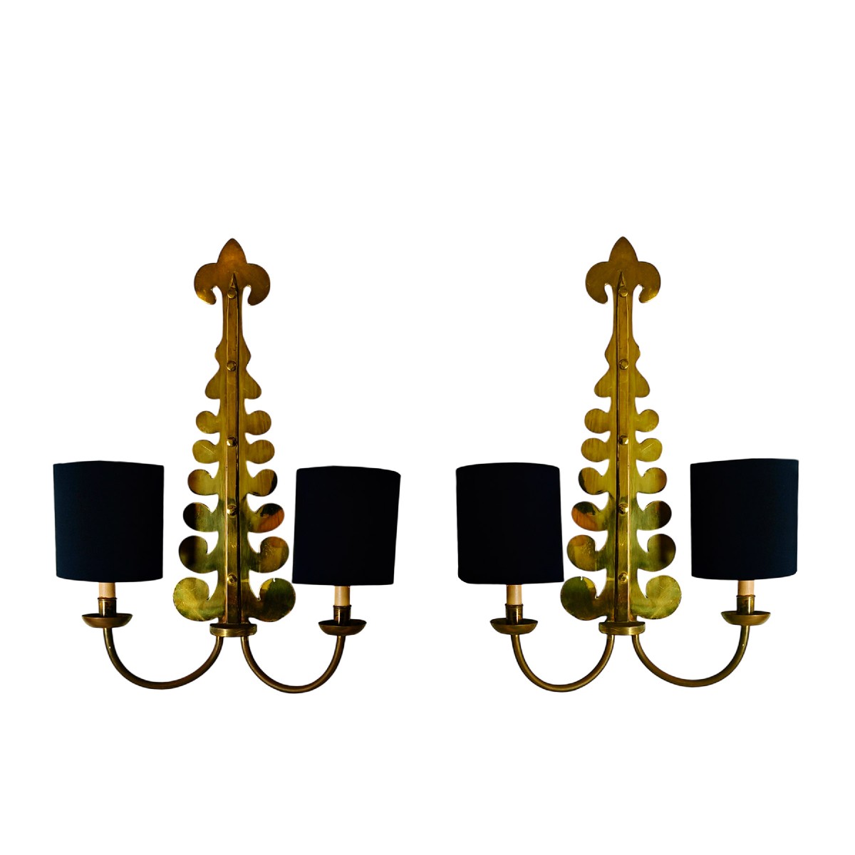 Pair Of Large Sconces By Valentí - Barcelona 1960