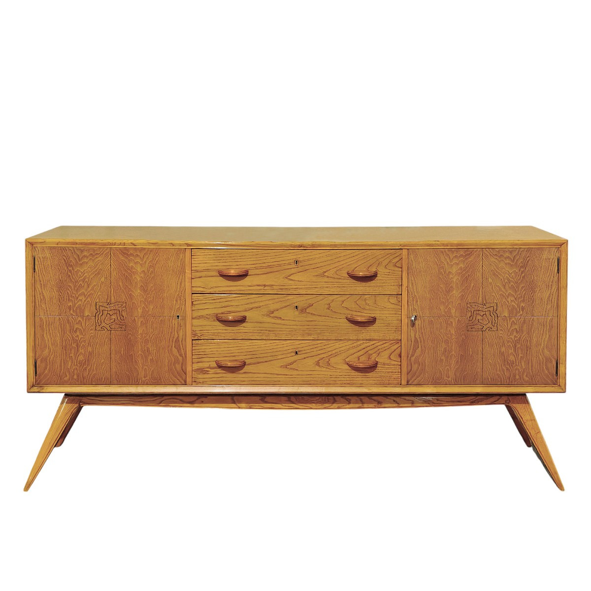 Enfilade plaqué de frêne – Spain 1950