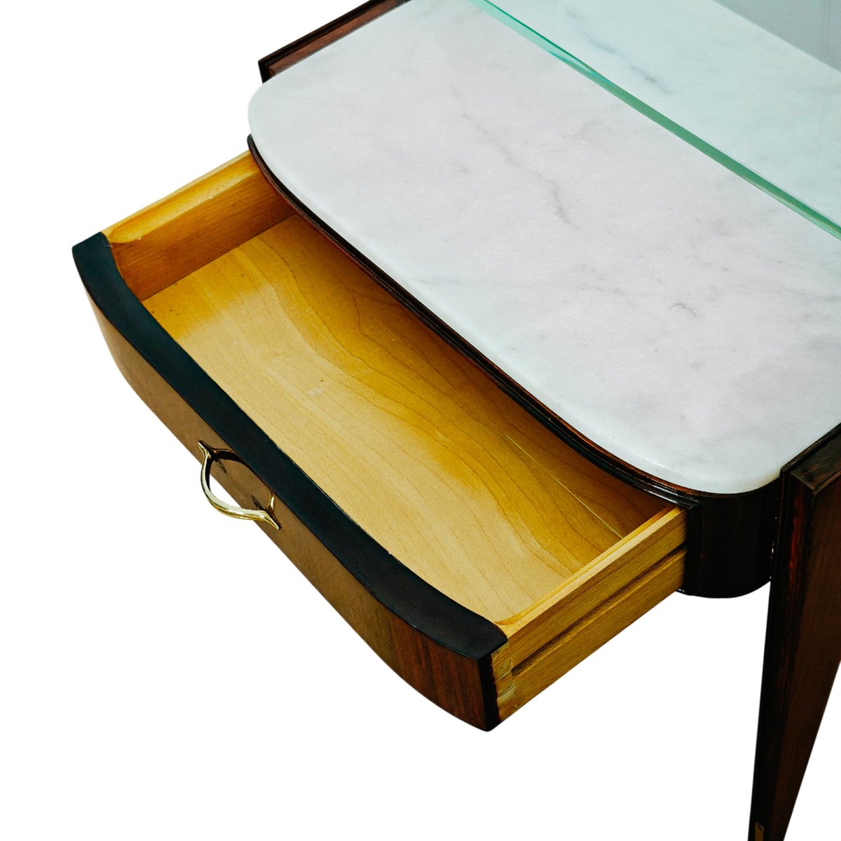 Pair Of Nightstands Attributed To Vittorio Dassi – Italy, 1950-photo-3