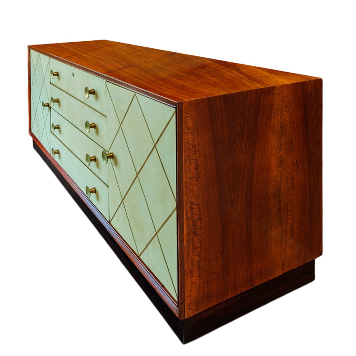 Art Deco Low Sideboard – Italy, 1935-photo-2