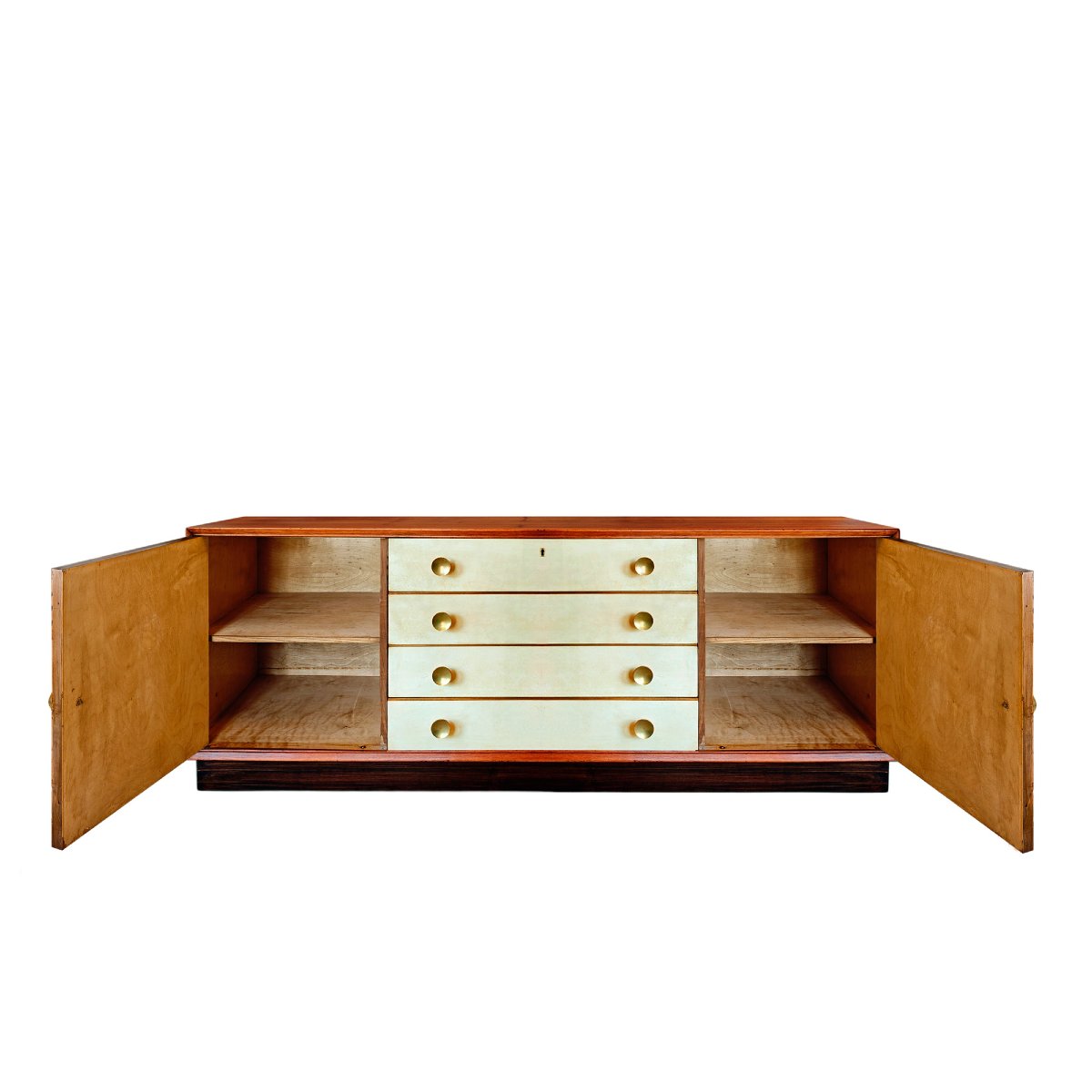 Art Deco Low Sideboard – Italy, 1935-photo-4
