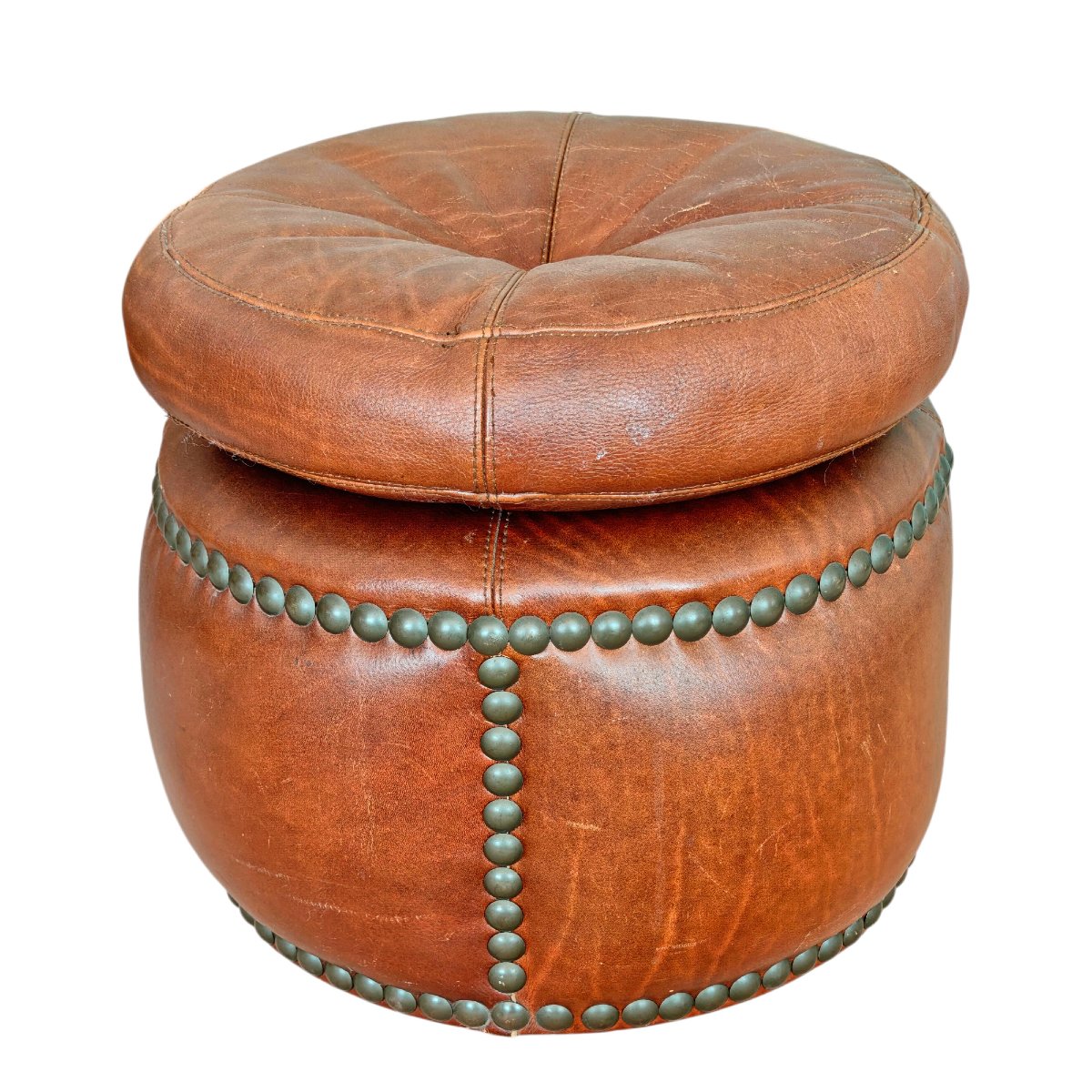 Ottoman On Casters By Valentí – Barcelona, 1970-photo-2