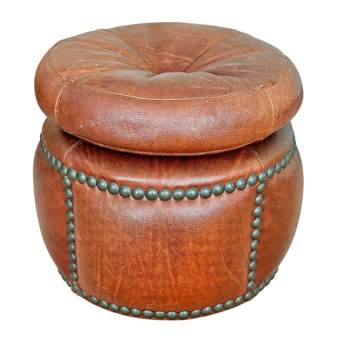 Ottoman On Casters By Valentí – Barcelona, 1970