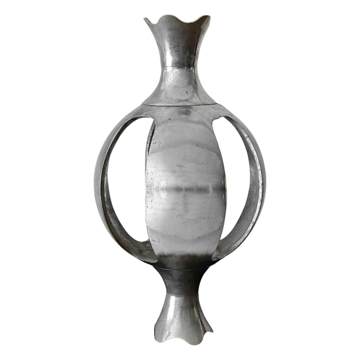 Lampe brutaliste de forme libre – France 1970-photo-3
