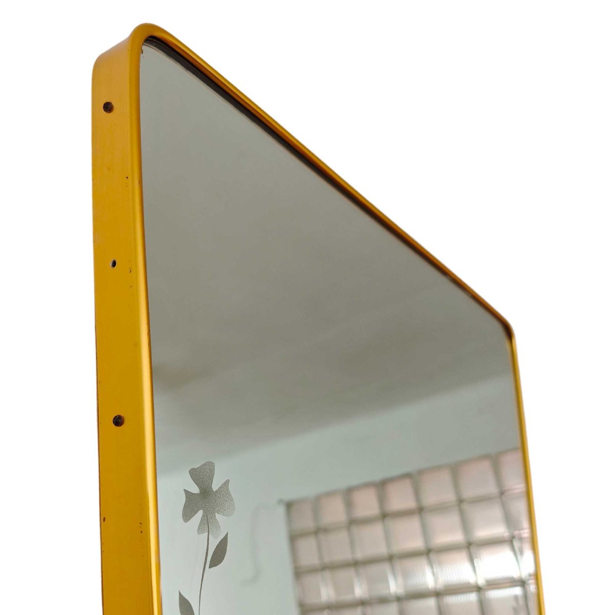 Etched Mirror – Italy, 1950-photo-3