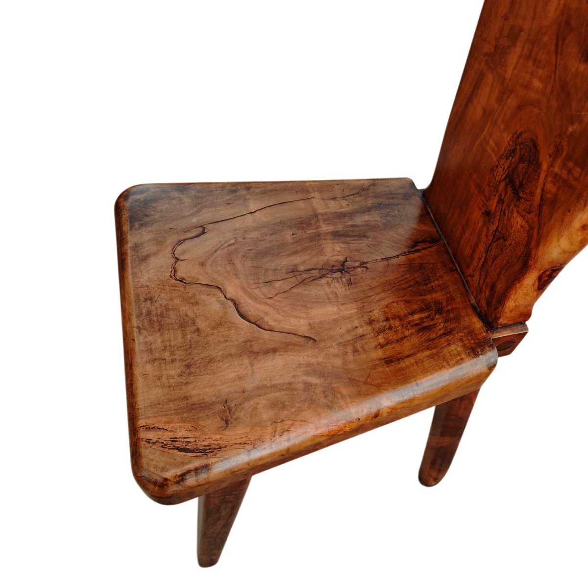 Brutalist Chair By Maison Dubosq – France, 1970-photo-3