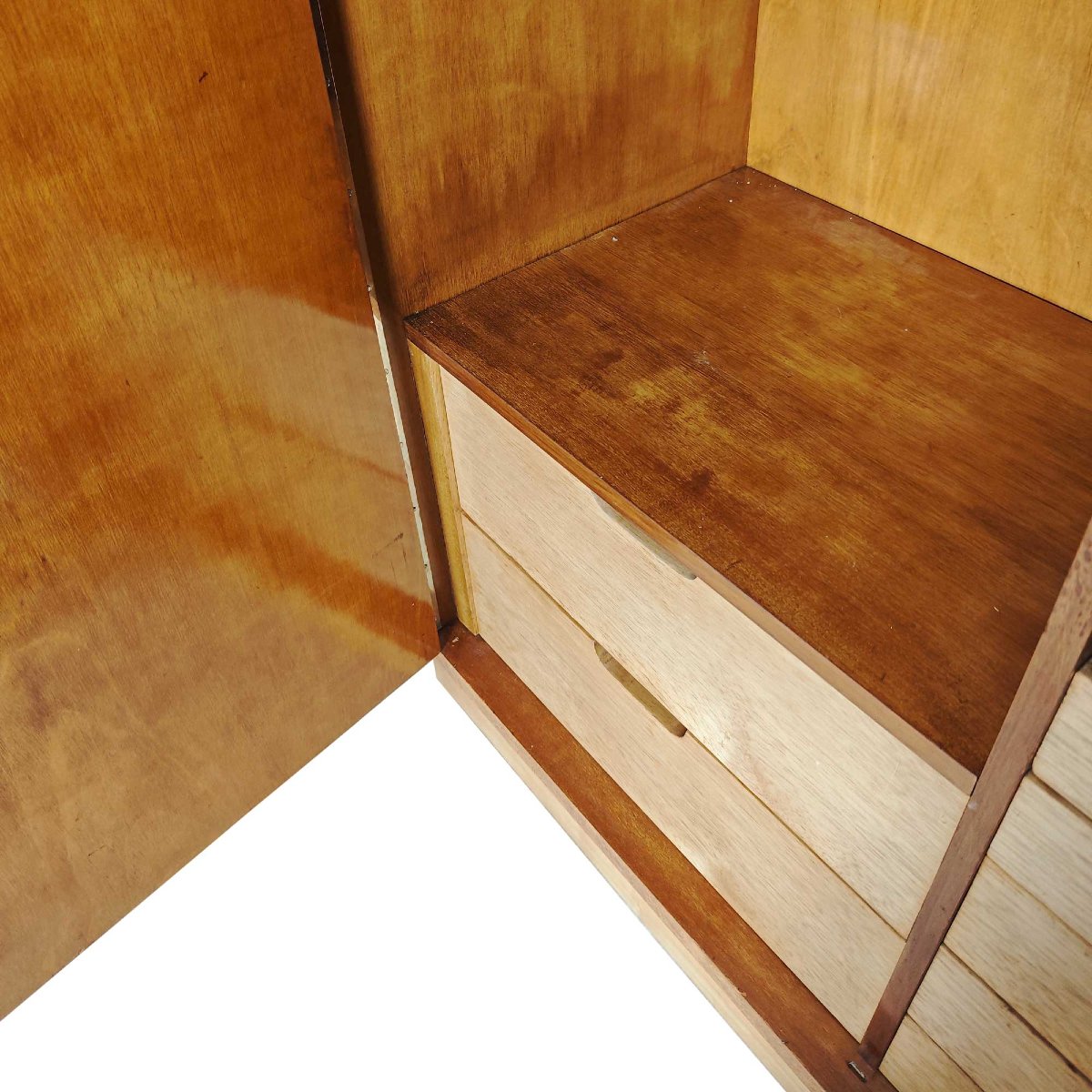 Art Deco Two-door Wardrobe – Barcelona, 1930-photo-2