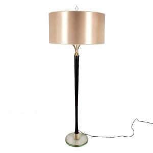 Floor Lamp With Three Arms Of Light - Italy 1940