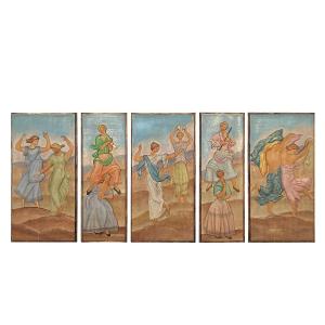 Set Of Decorative Panels – Spain 1964