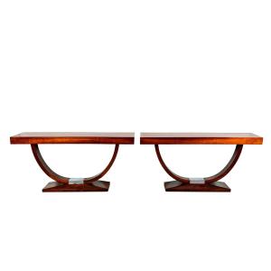Pair Of Art Deco Consoles – France 1930