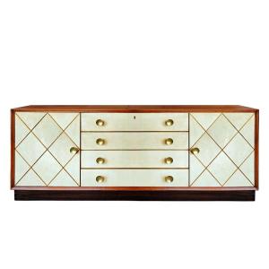 Art Deco Low Sideboard – Italy, 1935