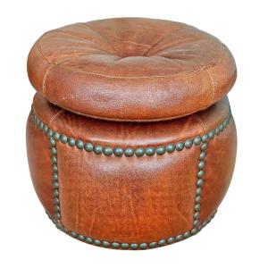 Ottoman On Casters By Valentí – Barcelona, 1970