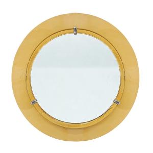 Round Mirror By Veca – Italy, 1950s–1960s