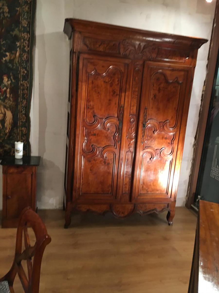 Petite Armoire Bressane Louis XV 18 éme 1843