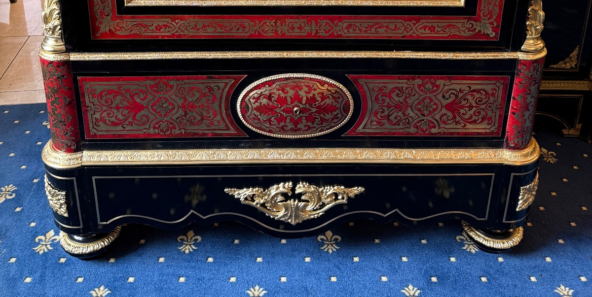 grande armoire Boulle Auguste Delafontaine-photo-4