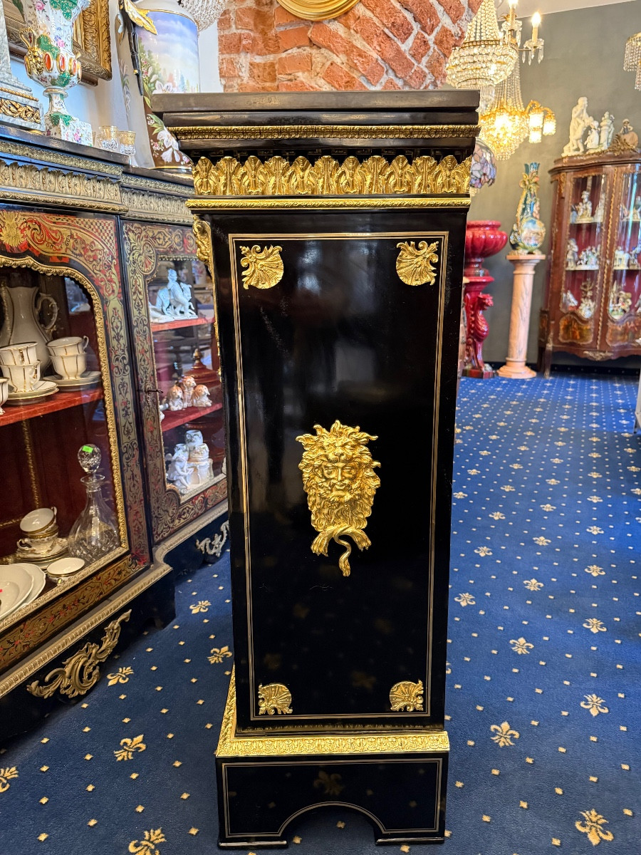 Signed Pretot, 19th Century Boulle Furniture-photo-4