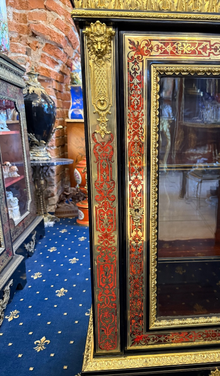 Signed Pretot, 19th Century Boulle Furniture-photo-4