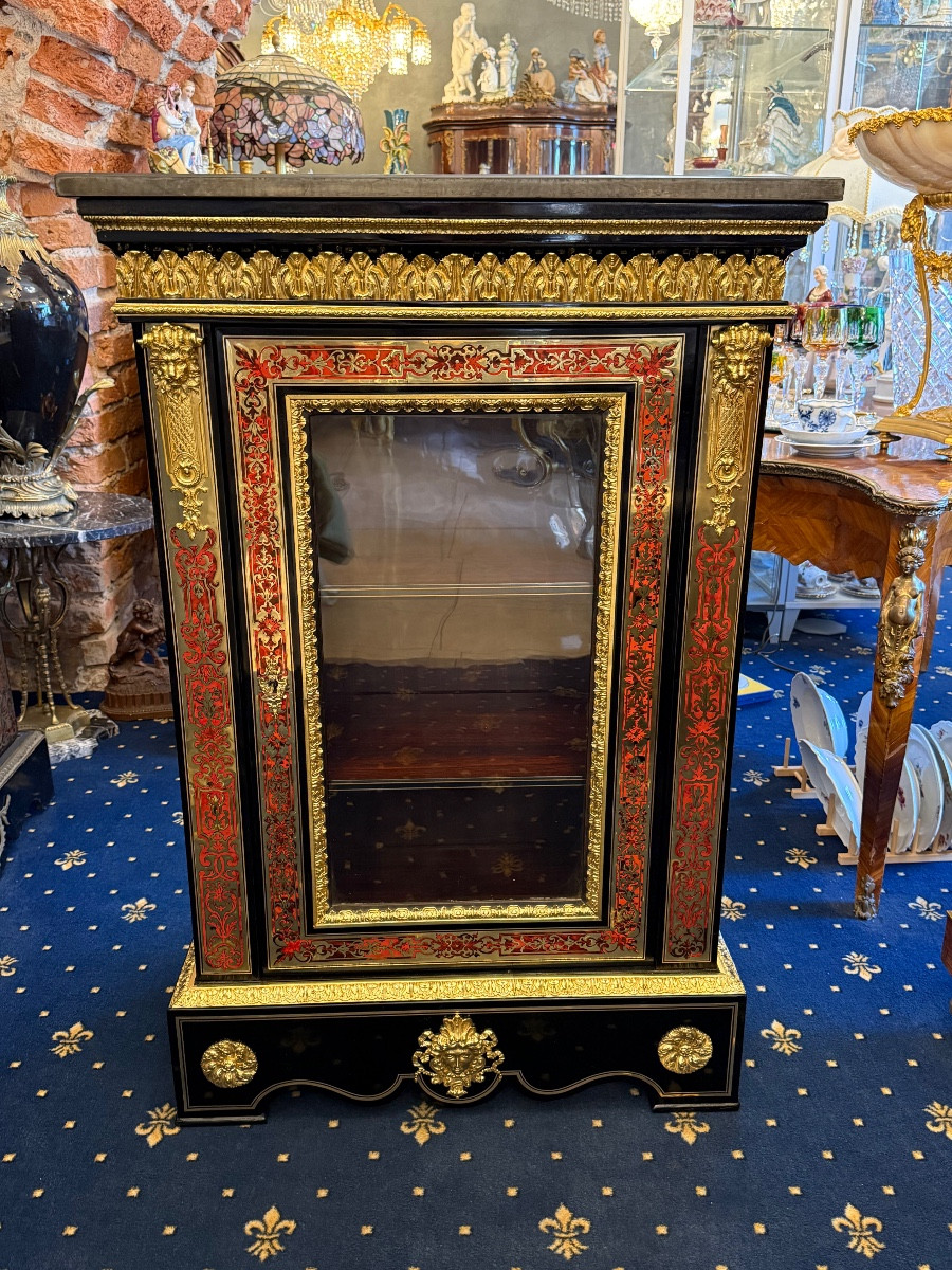 Signed Pretot, 19th Century Boulle Furniture