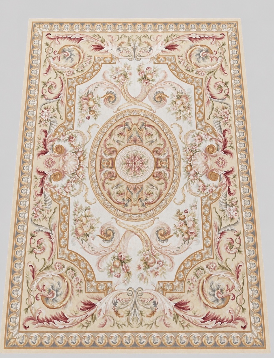 Large, Handmade Aubusson Rug