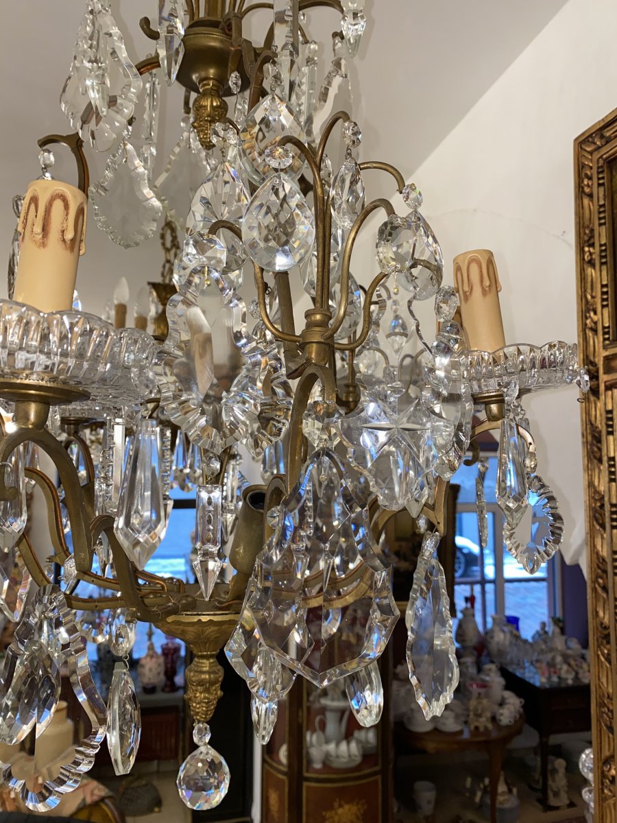 Louis XVI Style Crystal Chandeliers Suite-photo-3