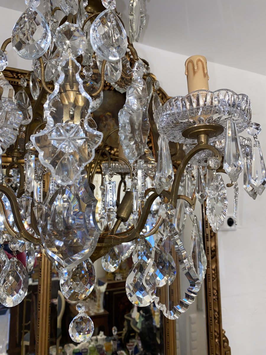 Suite Lustres En Cristal De Style Louis XVI-photo-4